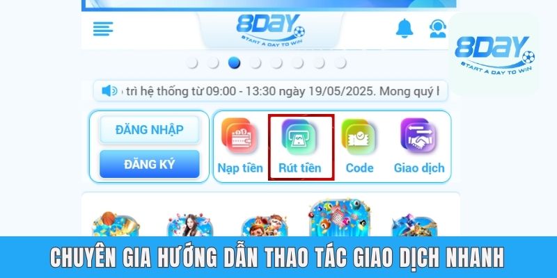 Rút Tiền 8day - Hướng Dẫn Các Cách An Toàn Và Nhanh Chóng Chuyên gia hướng dẫn thao tác giao dịch nhanh