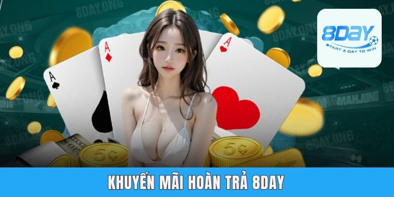 Khuyến Mãi Hoàn Tiền 8day - Cơ Hội Nhận Lại Thưởng Mỗi Ngày