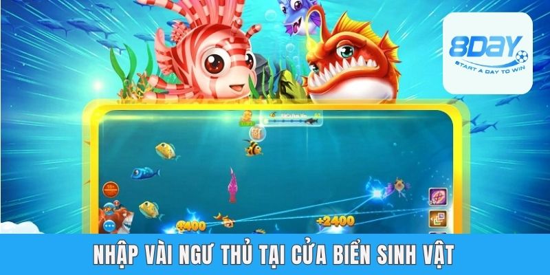 Nhập vài ngư thủ tại cửa biển sinh vật