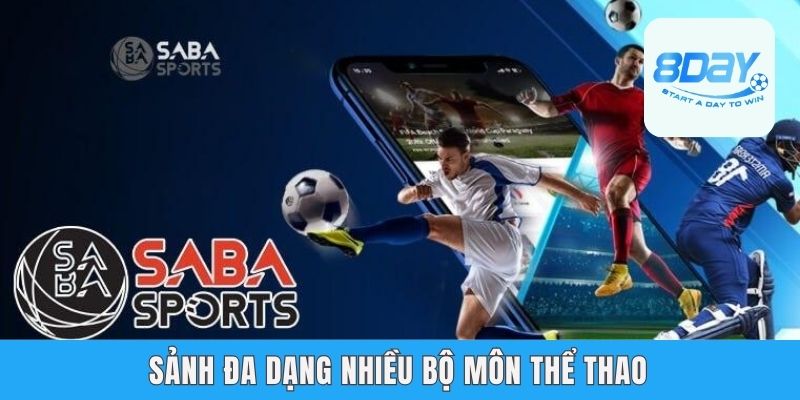 Sảnh đa dạng nhiều bộ môn thể thao